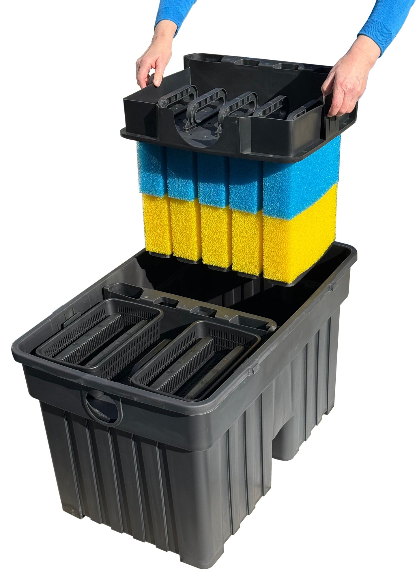 Teichfilter-Set OTF-45000 anschlussfertig