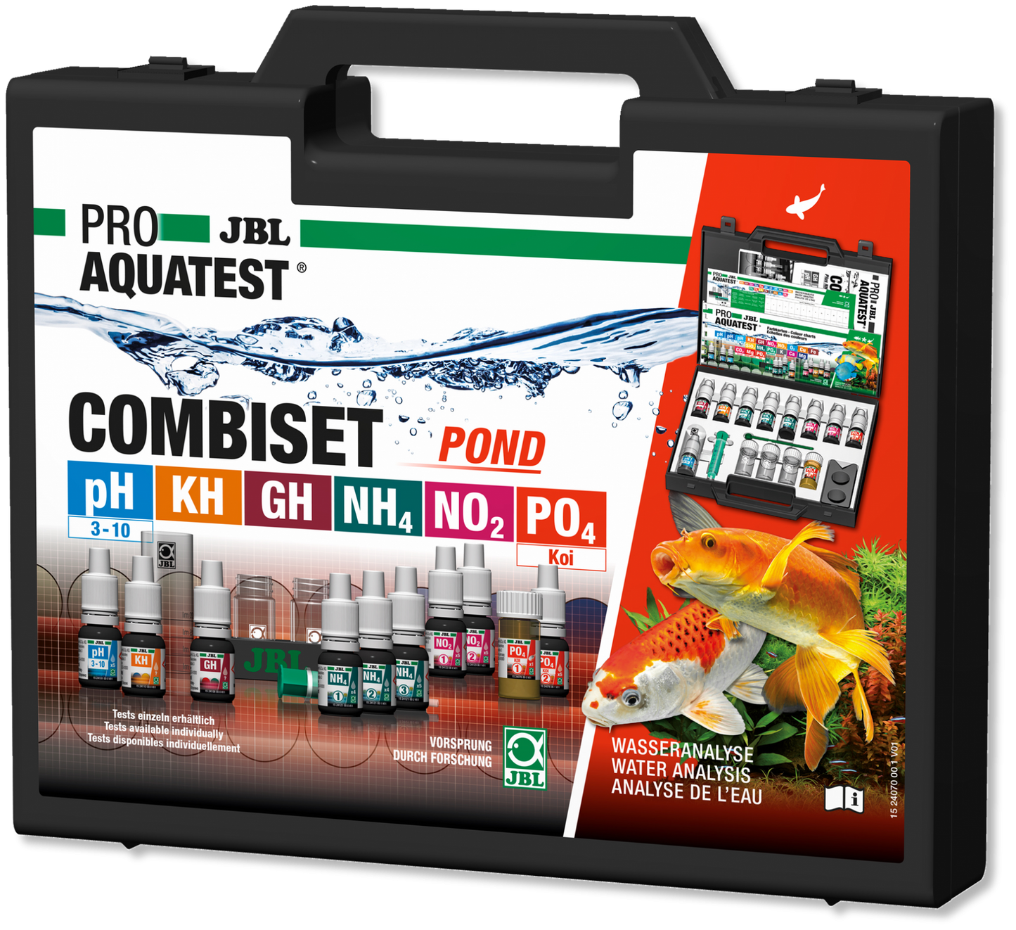 JBL PROAQUATEST COMBISET POND Teich ( 6 Tests )